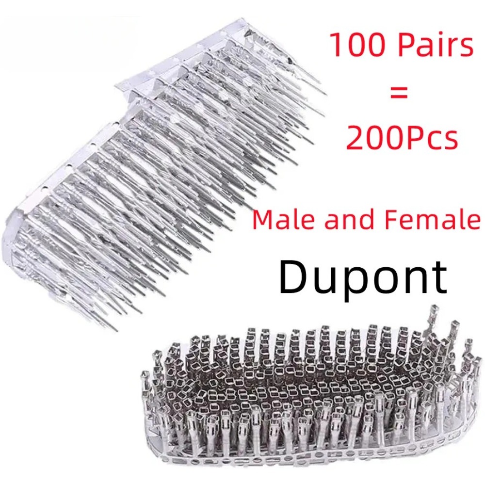 100Pairs Dupont Connector 2.54 - Jumper Wire Kit 评论和价格