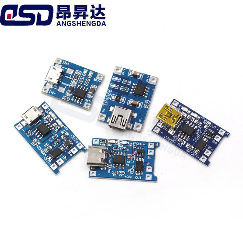 5pcs TP4056 charging module 18 - Tp4056 Module 评论和价格