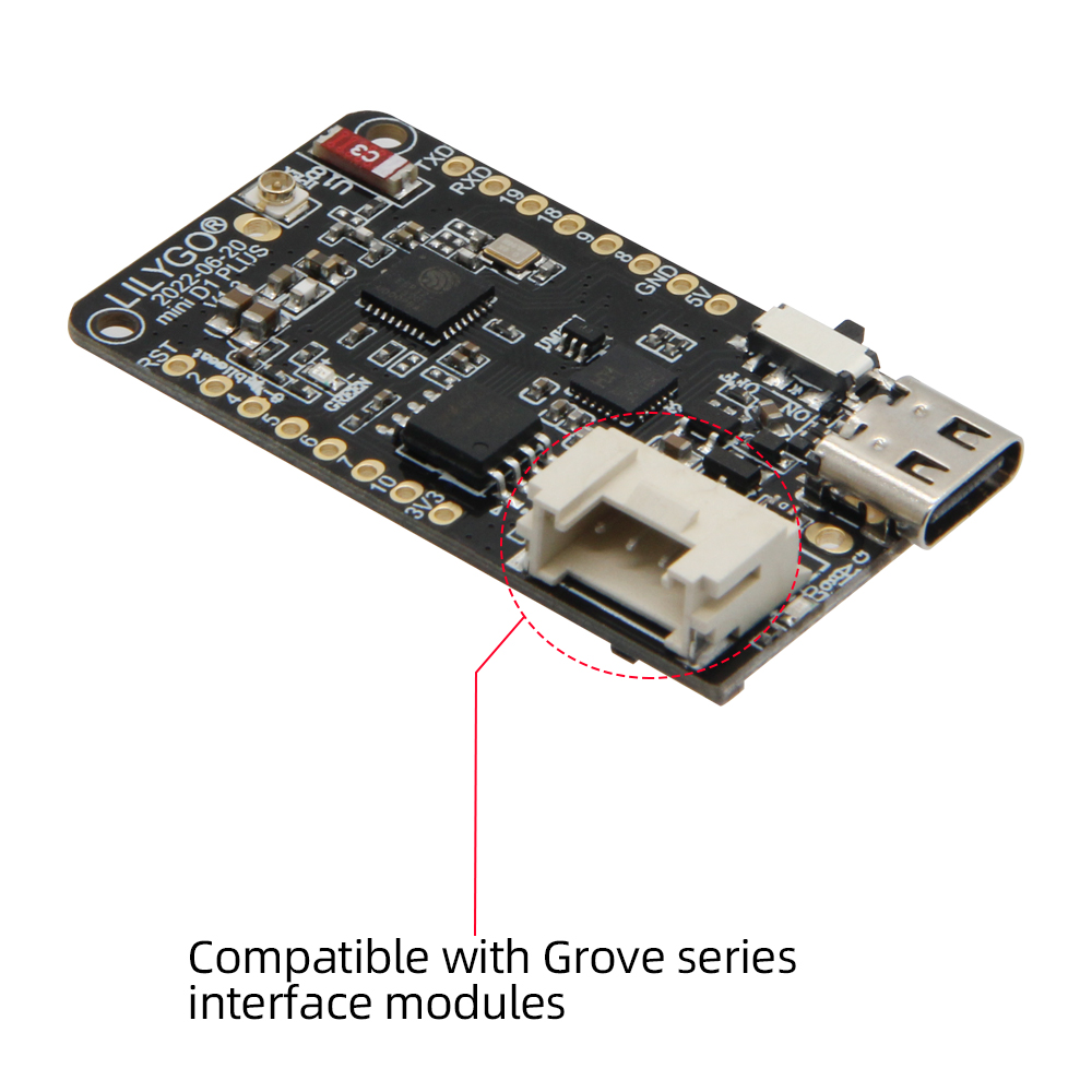 LILYGO® TTGO T-OI Plus ESP32-C - Esp32 Battery Holder Lipo 评论和价格
