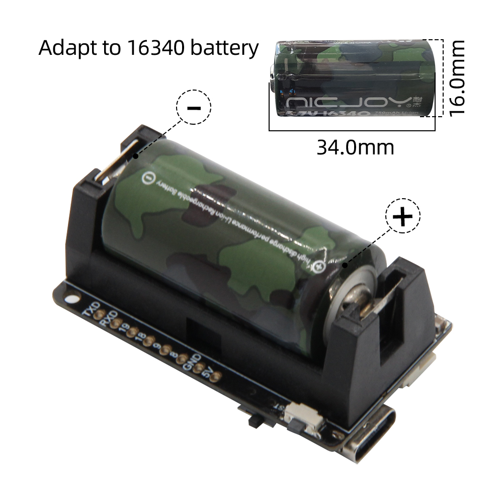 LILYGO® TTGO T-OI Plus ESP32-C - Esp32 Battery Holder Lipo 评论和价格