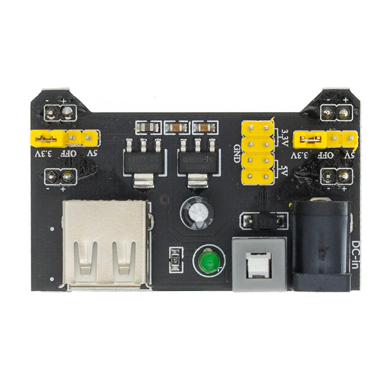 3 Sets 3.3V 5V MB102 Solderles - Breadboard 400 Point 评论和价格