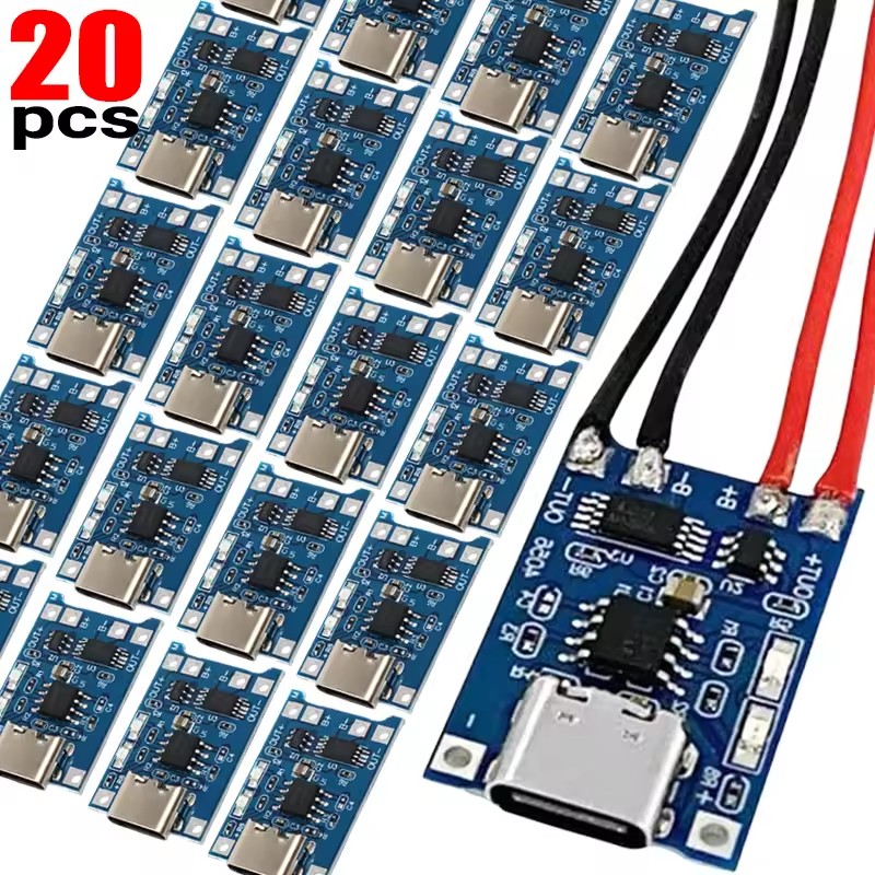 1-20Pcs Type-C/Micro/Mini USB  - Tp4056 Module 评论和价格