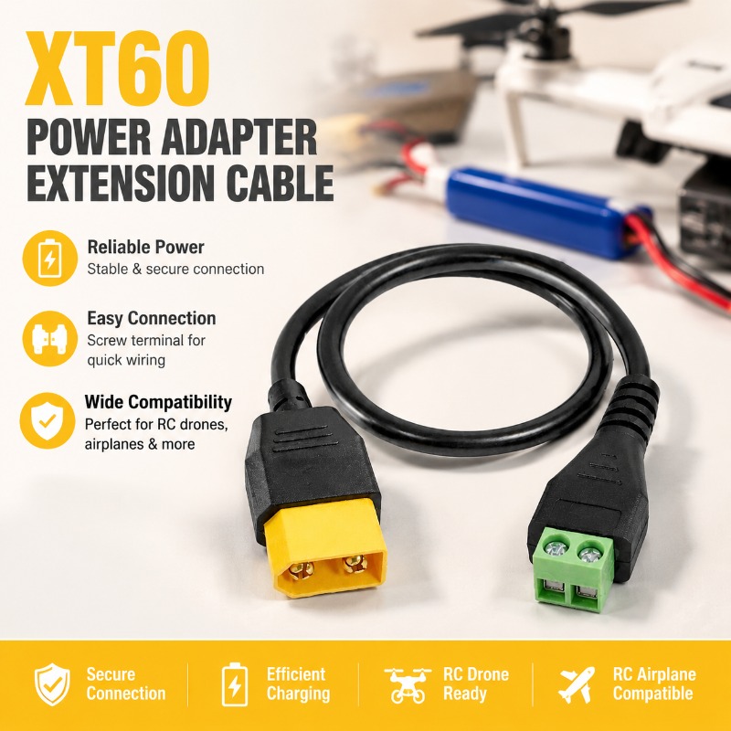 XT60 Connector Male Female To  - Screw Terminal Block 评论和价格