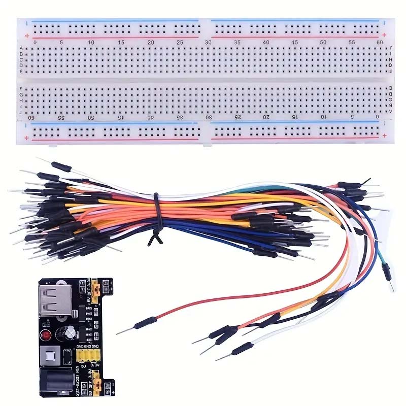 830Pcs/Box DIY Project Starter - Breadboard 400 Point 评论和价格