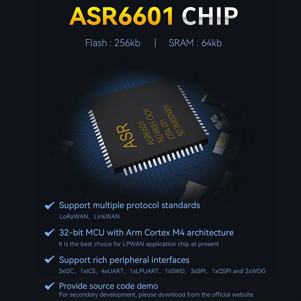 A73T LoRaWAN SoC E78-868LN22S  - Ipex Connector 评论和价格