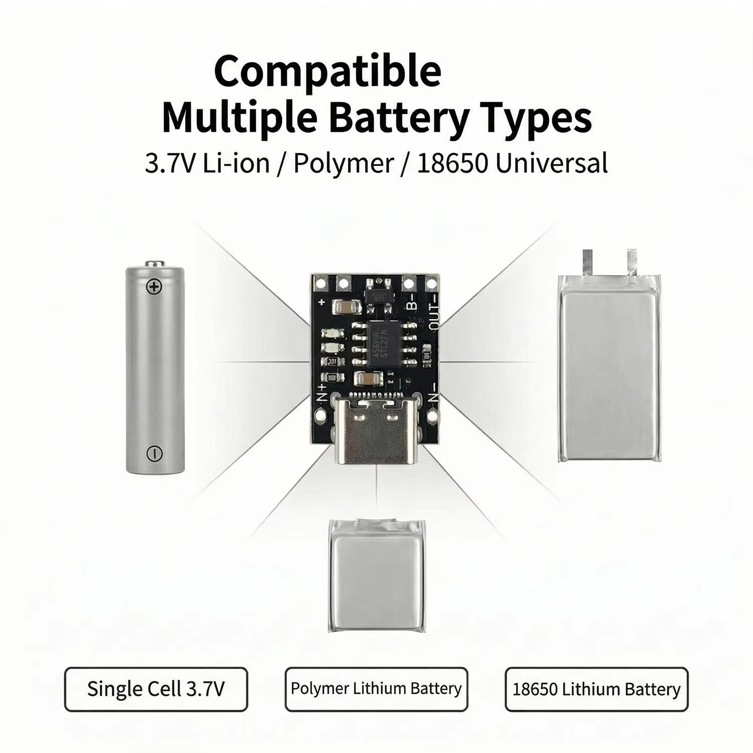 1-20Pcs TP4056 3.7V Lithium Ba - Li Ion Charger Module 评论和价格
